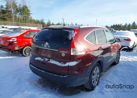 2014 Honda Cr-V Ex-L from USA, damaged, VIN 5J6RM4H71EL084558